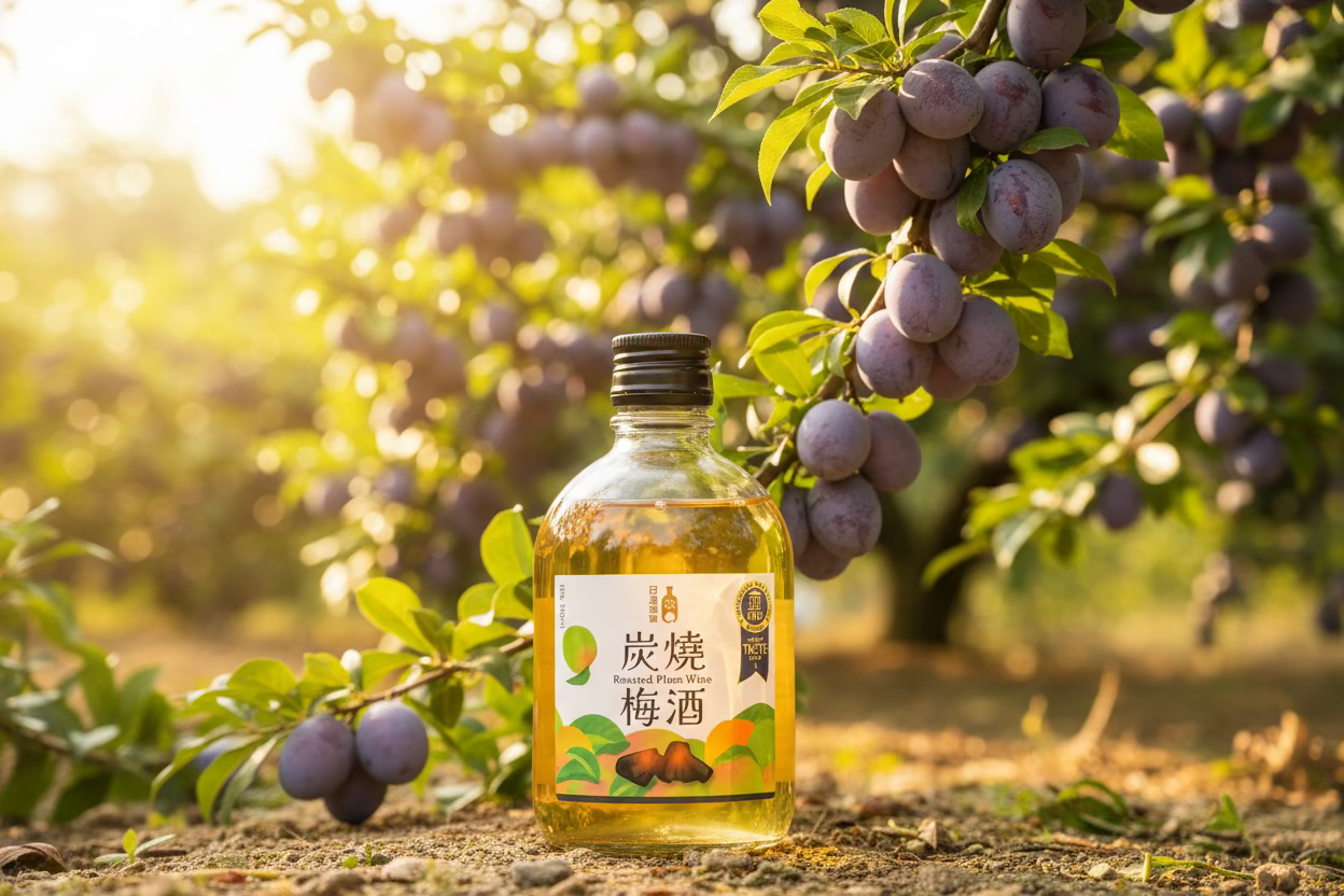 Charcoal-roasted Plum Wine (300ml)
