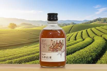 Charcoal grilled plum wine (pineapple brandy base) 